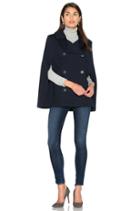 Poncho Peacoat