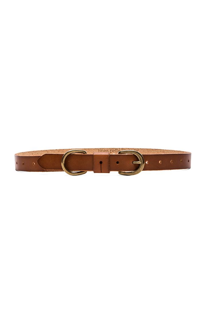 Skinny D-ring Belt