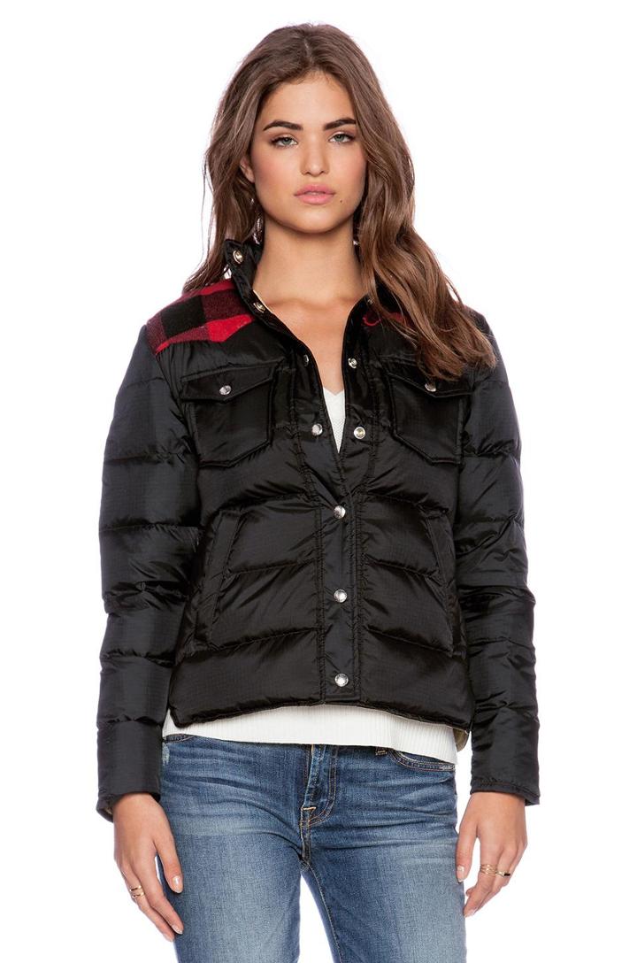 Rockford Plaid Yoke Down Jacket
