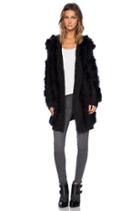 Faux Fur Cardigan