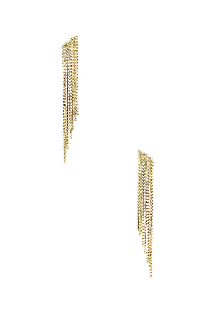 The Cascading Chain Earrings