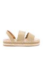 Scallop Espadrille Sandal