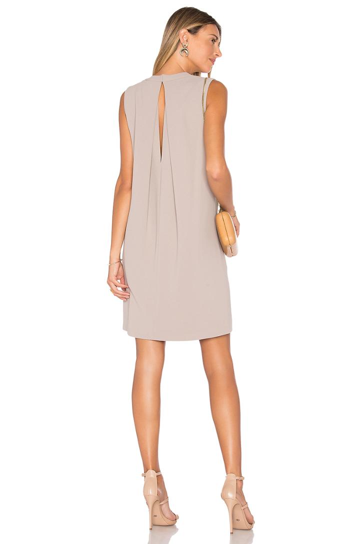 Crepe Shift Dress