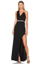 V Neck Multi Chain Gown