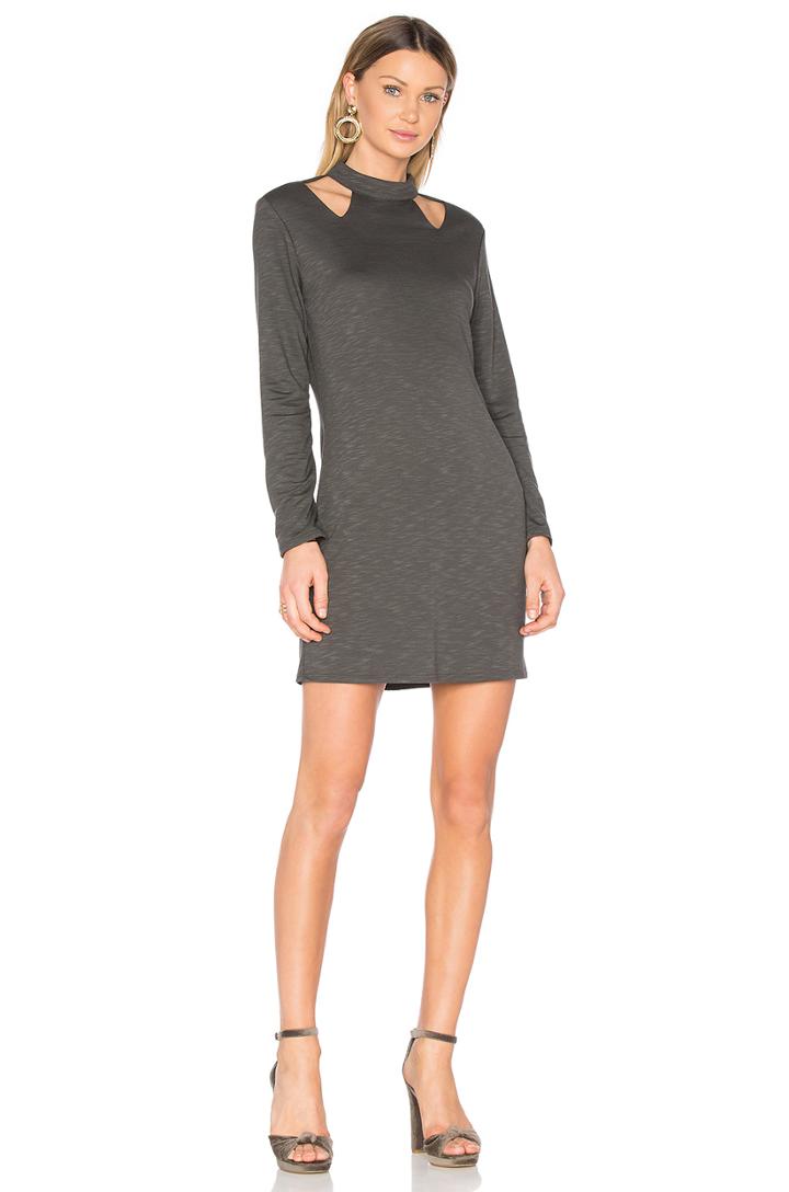 Cutout Turtleneck Dress