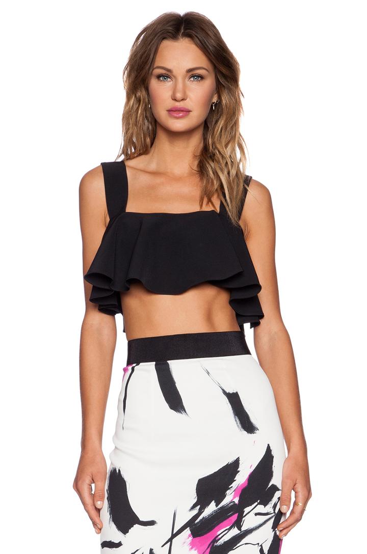 Ruffle Crop Top