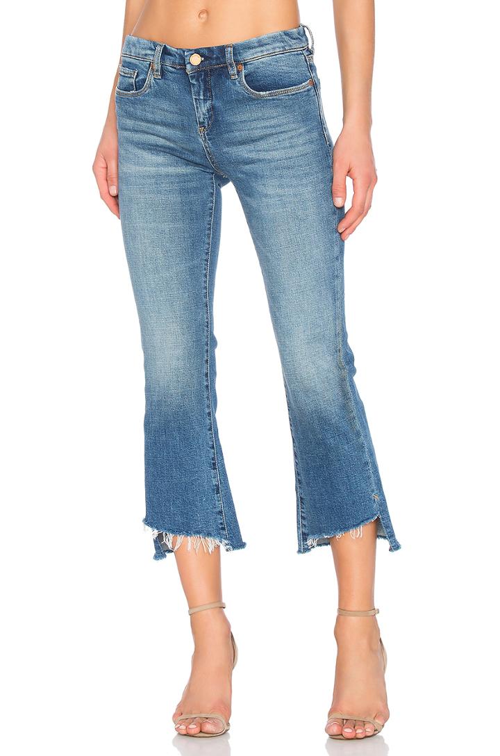 Uneven Hem Straight