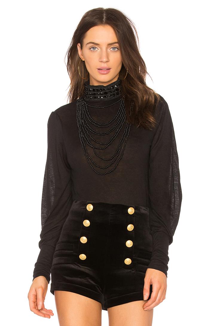 Necklace High Neck Top