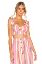 Flutter Sleeve Crop Top