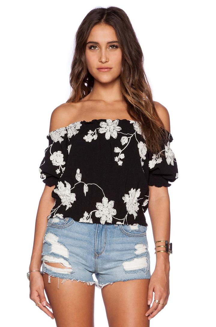 Saffron Crop Top