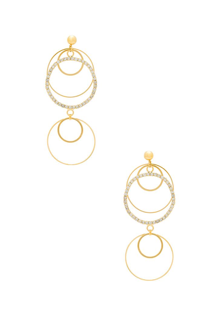 Circle Statement Earring