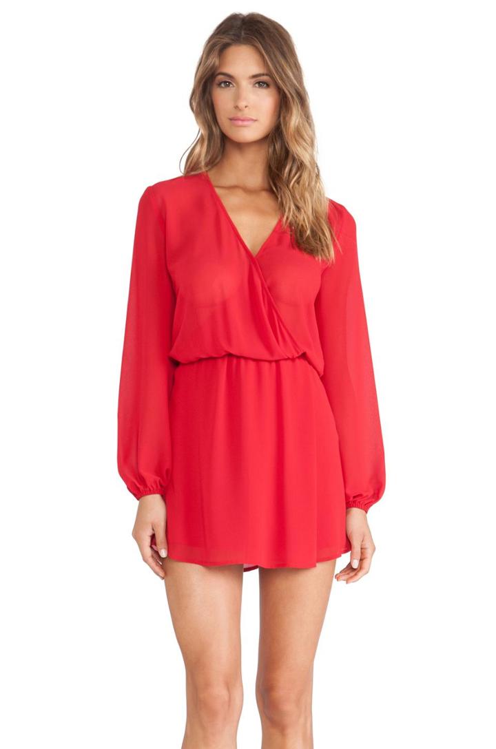 Wrap Front Dress