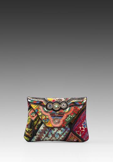 Antik Batik Aeden Clutch In Black
