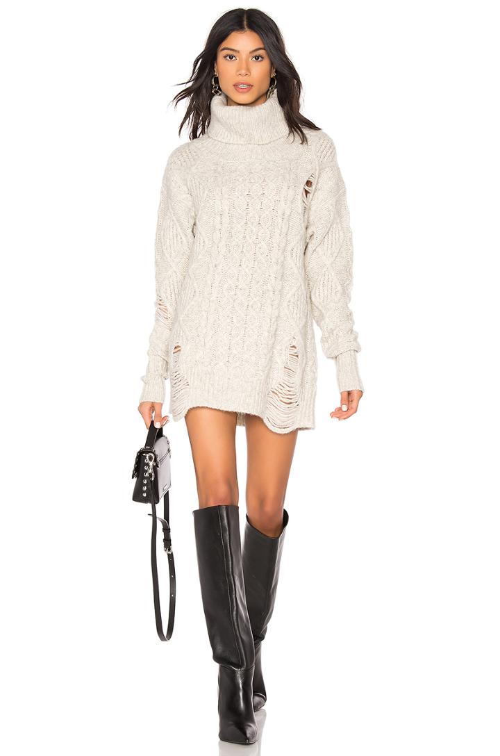 Ida Destroyed Sweater Dress