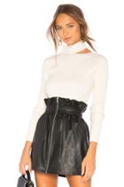 Cut Out Mockneck Sweater