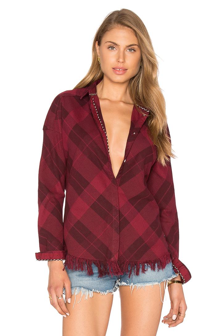 Boxy Plaid Top