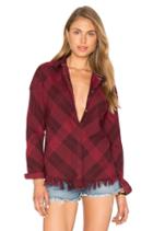 Boxy Plaid Top