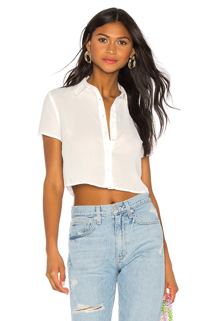 Cindy Button Up Top