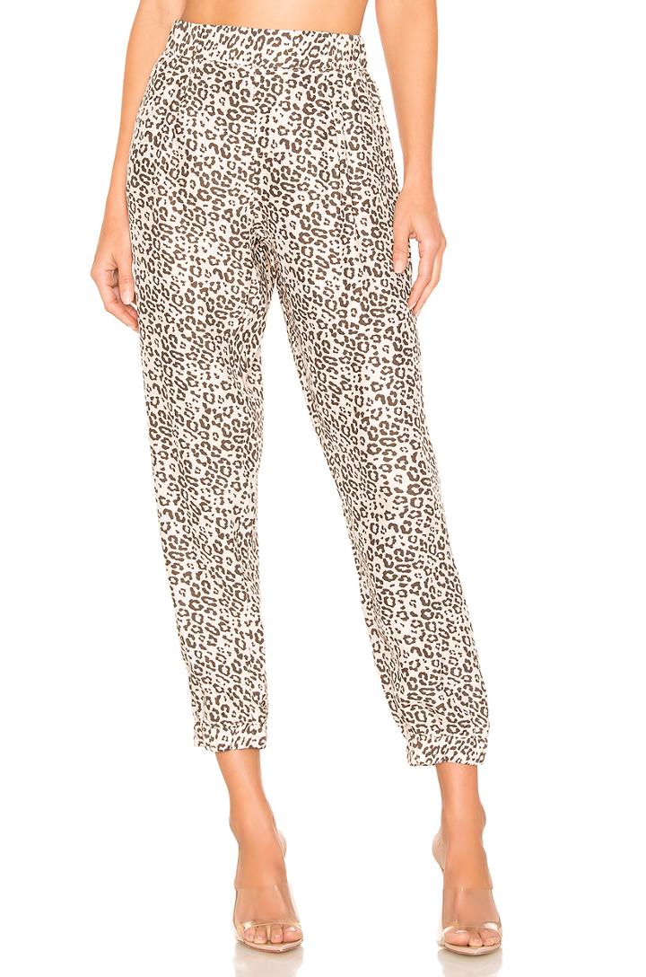 Lunar Leopard Silk Jogger