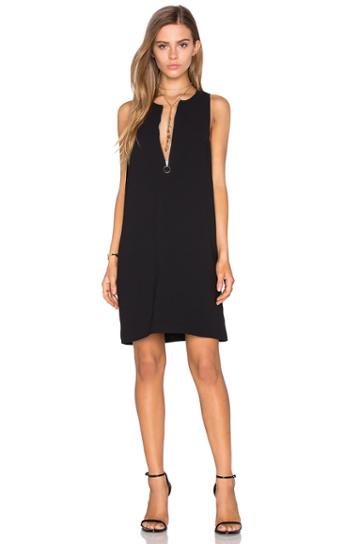 Half Zip Shift Dress