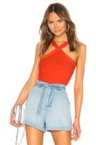 Elaina Cross Front Top