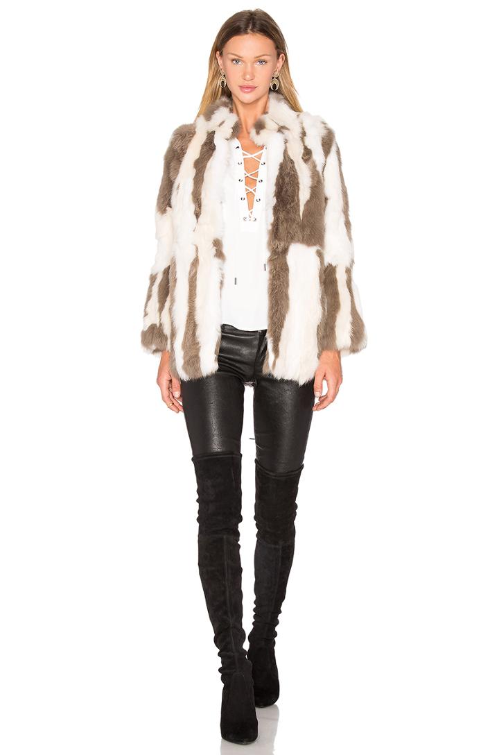 Rabbit Fur Jacket