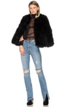 Delilah Ostrich Feather Jacket