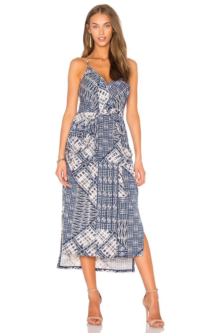 Slit Midi Dress