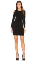 Cut Away Rib Dress