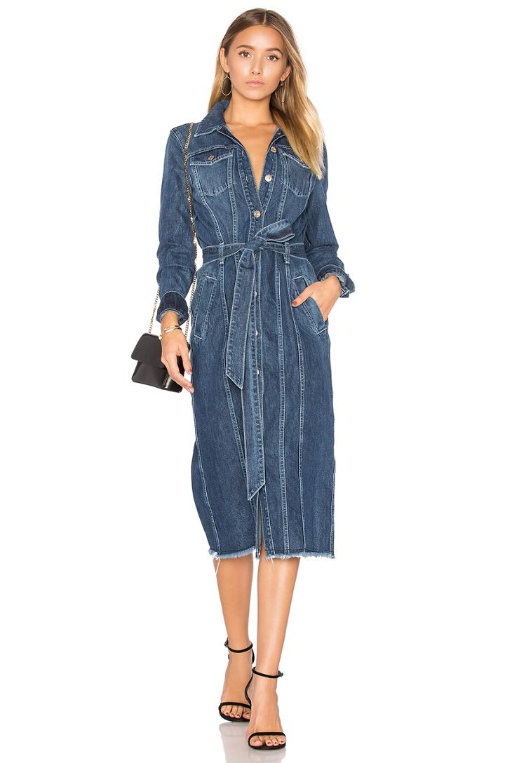 Denim Shirt Dress