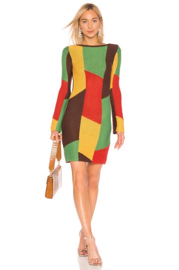 X Revolve Eucalyptus Dress