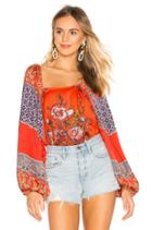 Positano Printed Blouse