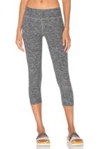 Spacedye Capri Legging Black & White