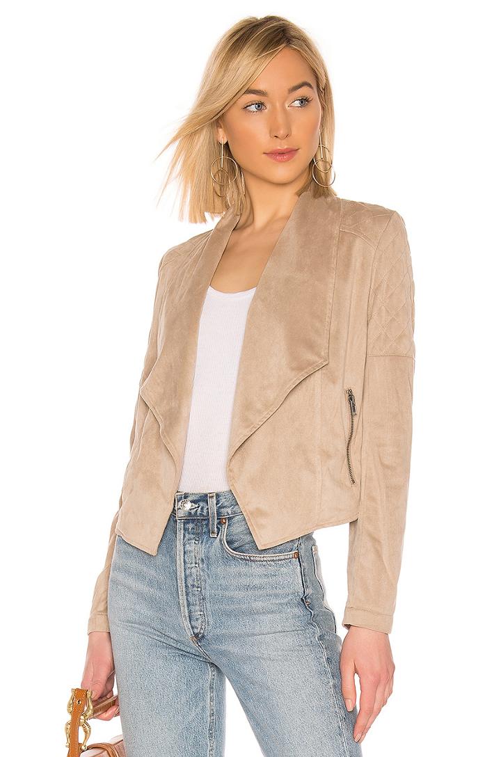 Jack By Bb Dakota Quilt Trip Faux Suede Jacket