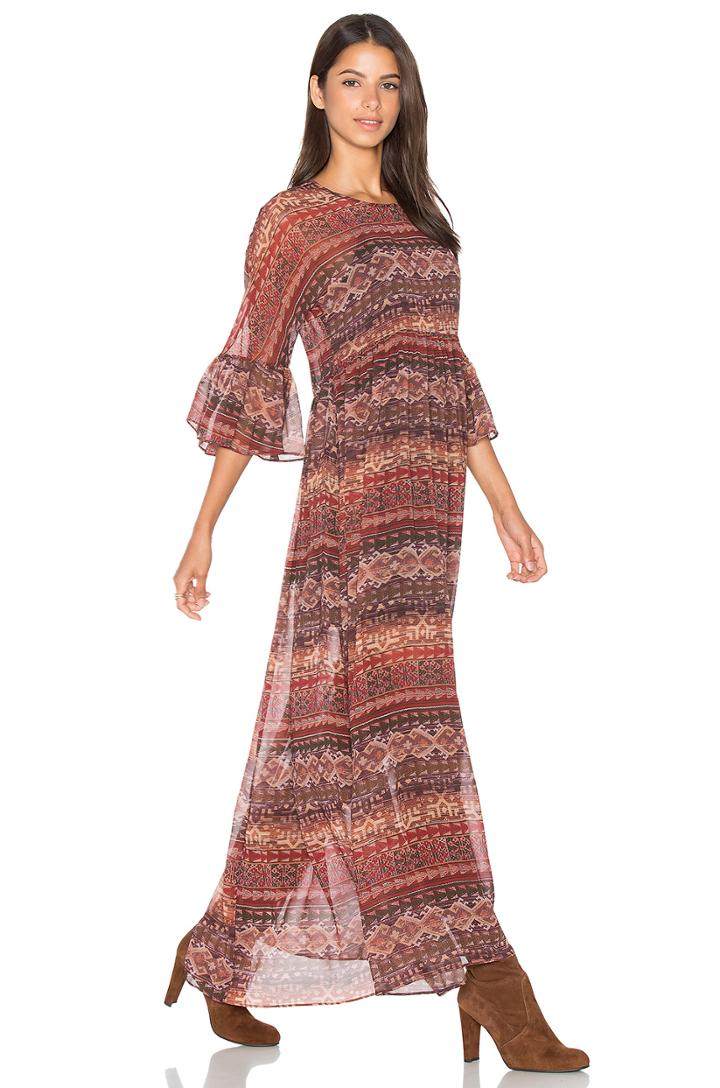 Short Sleeve Maxi Dress