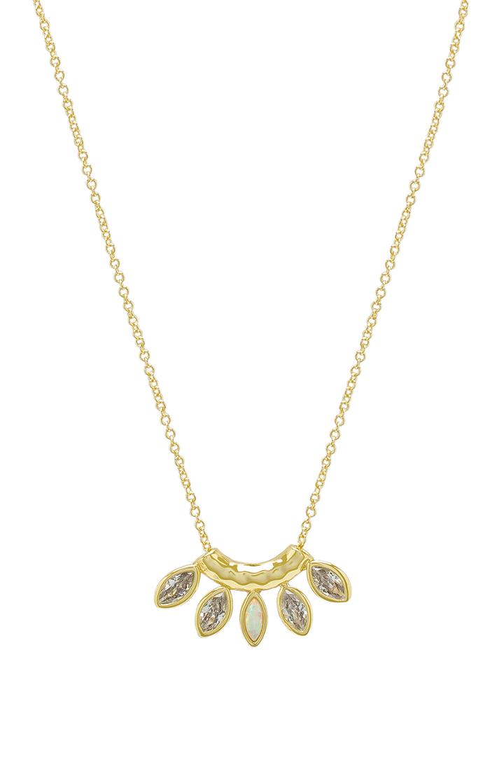 Rumi Burst Adjustable Necklace