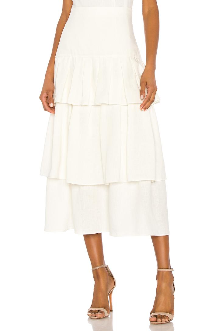 Tier Ruffle Skirt