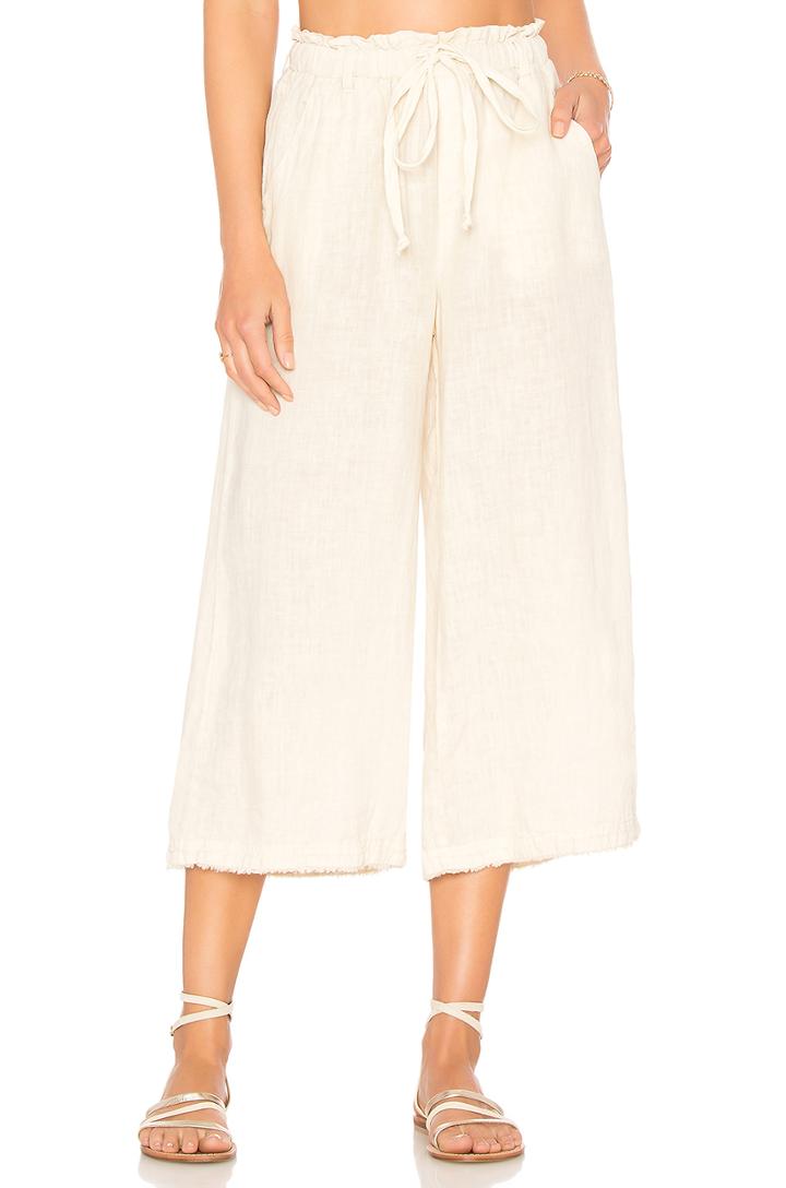 Frayed Crop Leg Pant