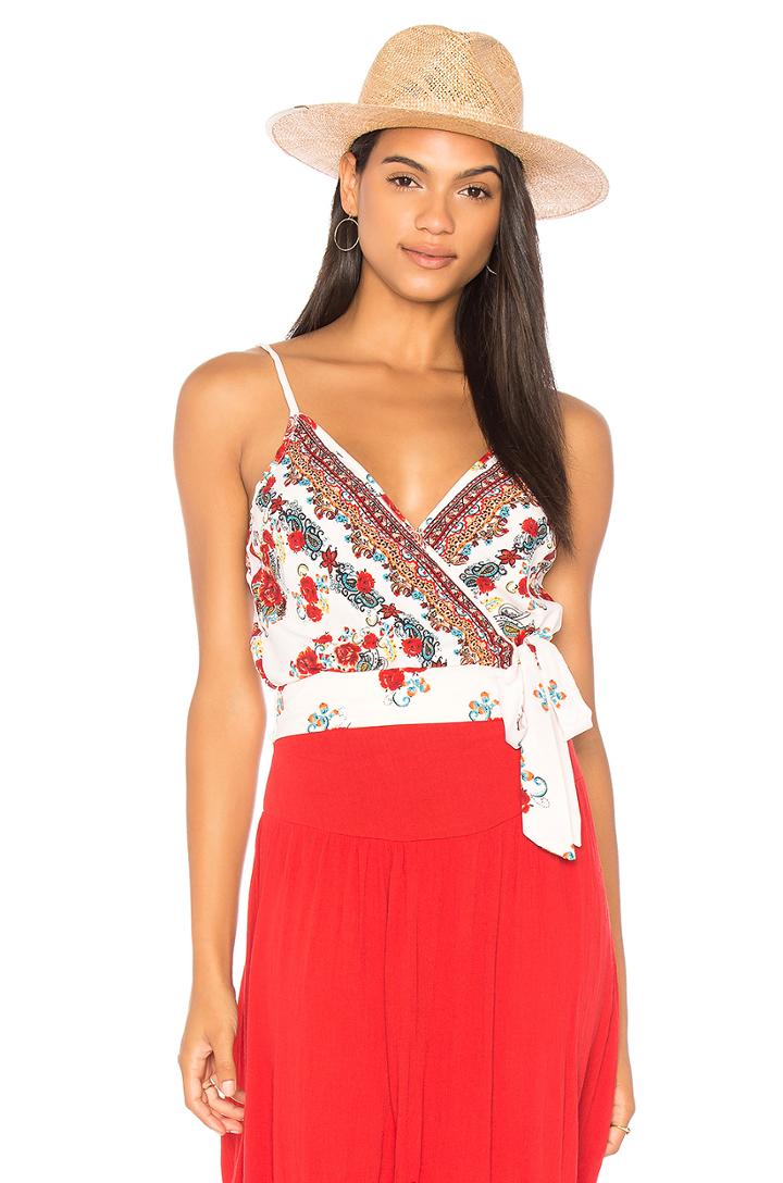Rose Tie Crop Top