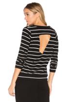 Triangle Open Back Pullover