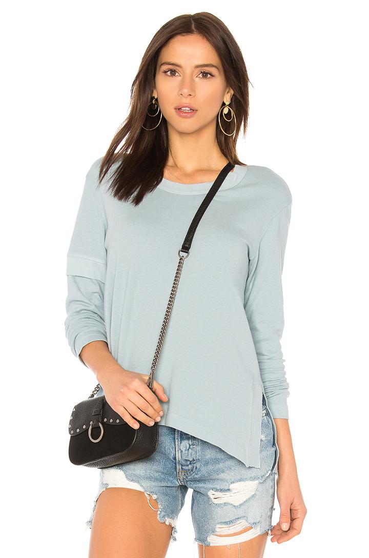 Slouchy Side Slit Tee