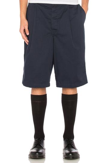 Uniform Pleated Shorts