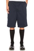Uniform Pleated Shorts