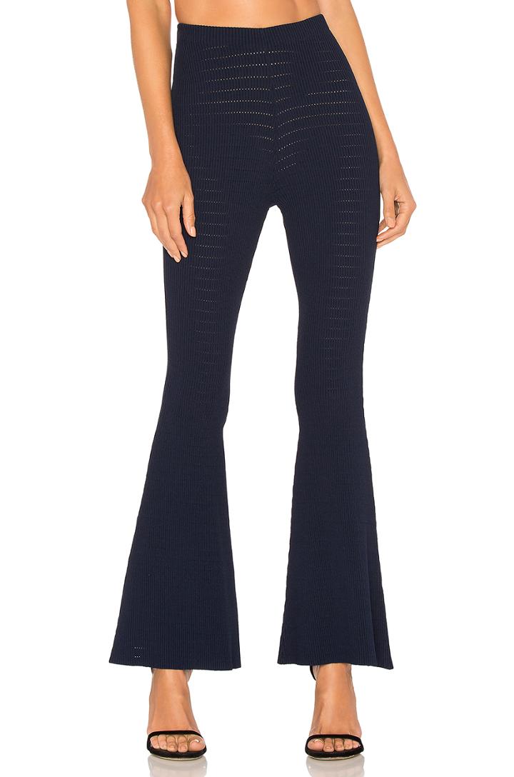 Alannis Pointelle Rib Pant