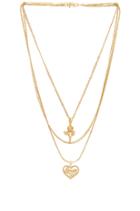 Cielo Rose & Amor Layered Necklace