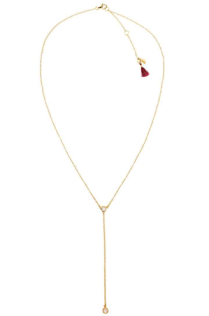 Solitaire Lariat Necklace