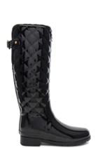 Refined Gloss Quilt Tall Boot