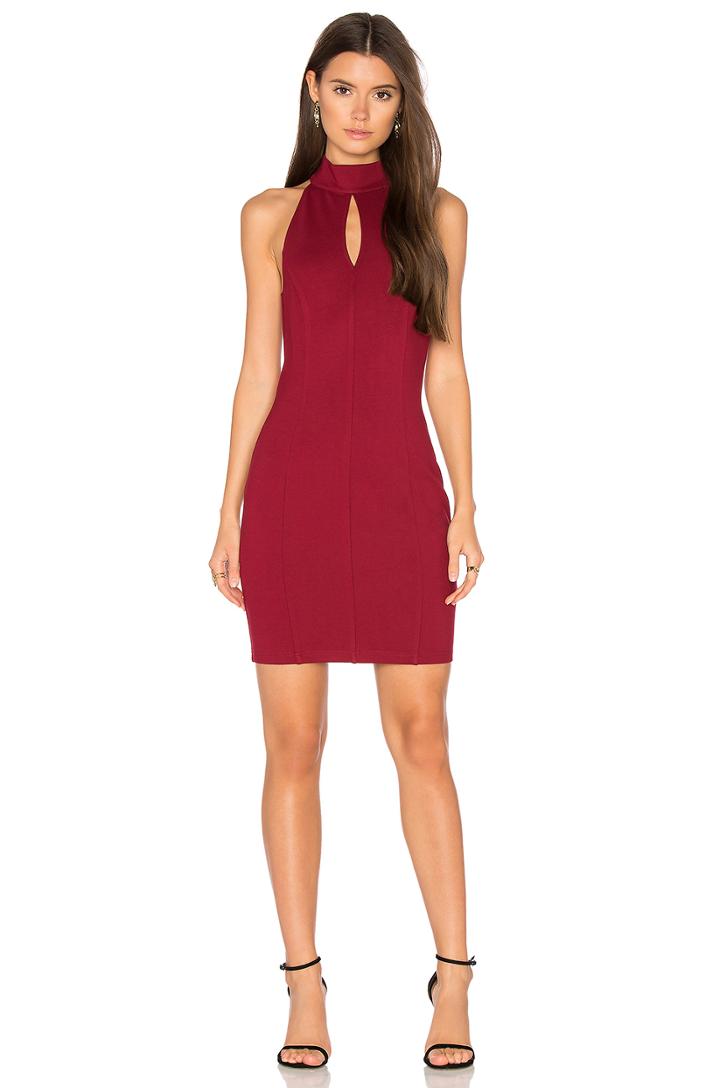 Black Cut Out Bodycon Dress