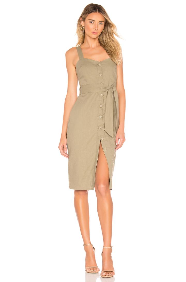 Hailey Button Front Dress