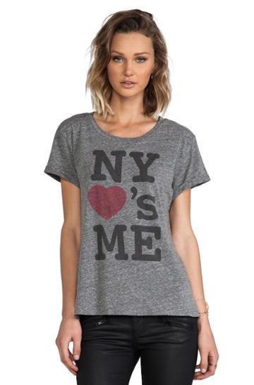 Local Celebrity Schiffer Ny Love Tee In Gray